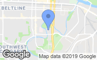 Map of Chaparral, AB