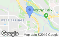 Map of Chaparral, AB