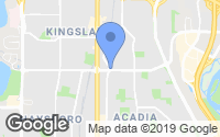 Map of Chaparral, AB