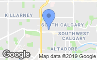 Map of Chaparral, AB
