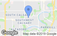 Map of Chaparral, AB