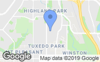 Map of Chaparral, AB