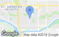 Map of Chaparral, AB