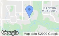 Map of Chaparral, AB