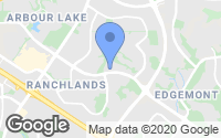 Map of Chaparral, AB