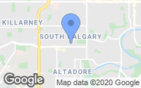 Map of Chaparral, AB