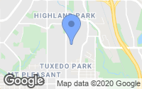 Map of Chaparral, AB