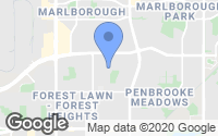 Map of Chaparral, AB