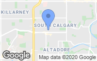 Map of Chaparral, AB